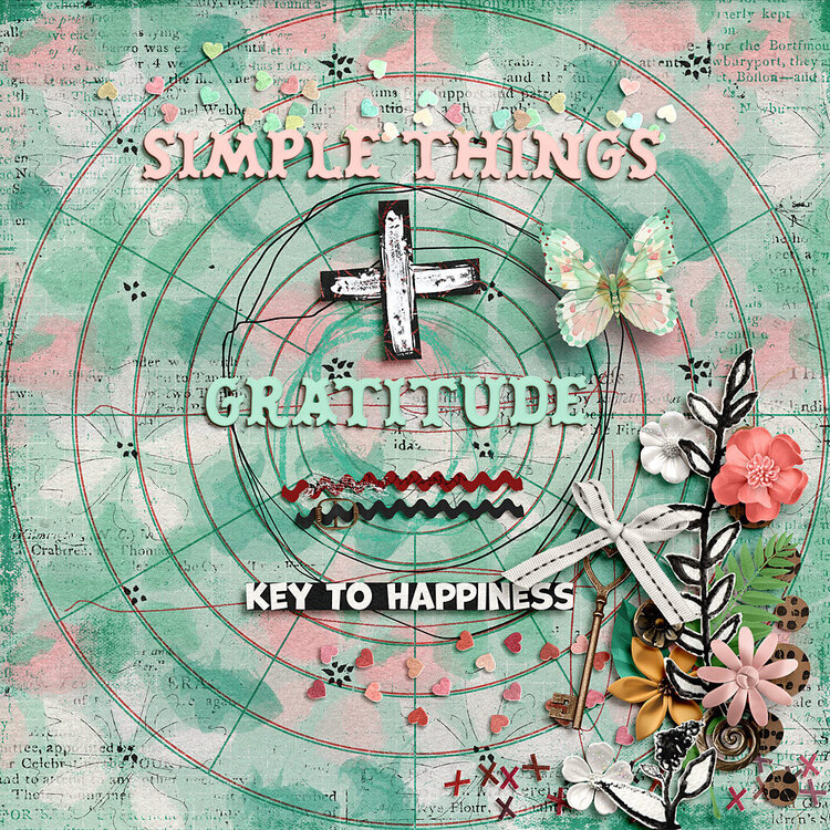 Color Me Happy: Key to Happiness by Rainbow of Greys Designs