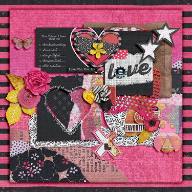 Love You, Love Me by Rainbow of Greys Designs