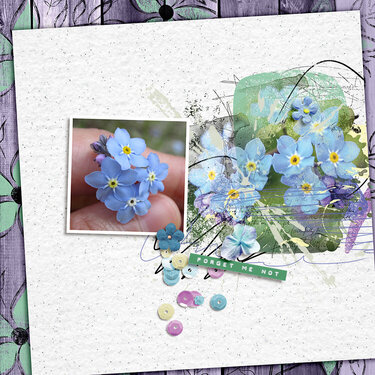 Forget me not by Art &amp; Life Scraps