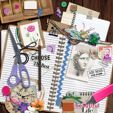  My Journal {kit} by Art &amp;amp; Life Scraps