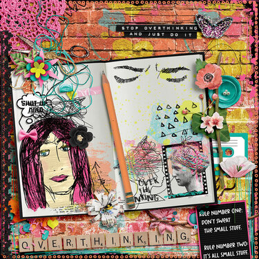  Overthinking {collection} by Art &amp;amp; Life Scraps
