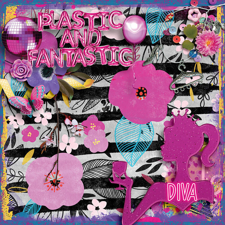Plastic &amp; Fantastic by Art &amp; Life Scraps