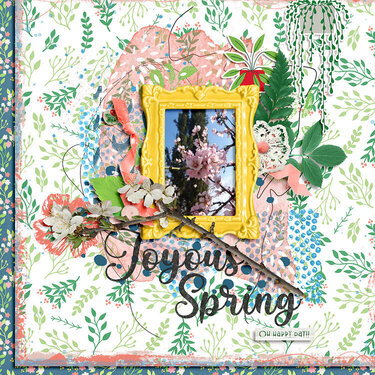 Joyous Spring by Mixed Media by Erin