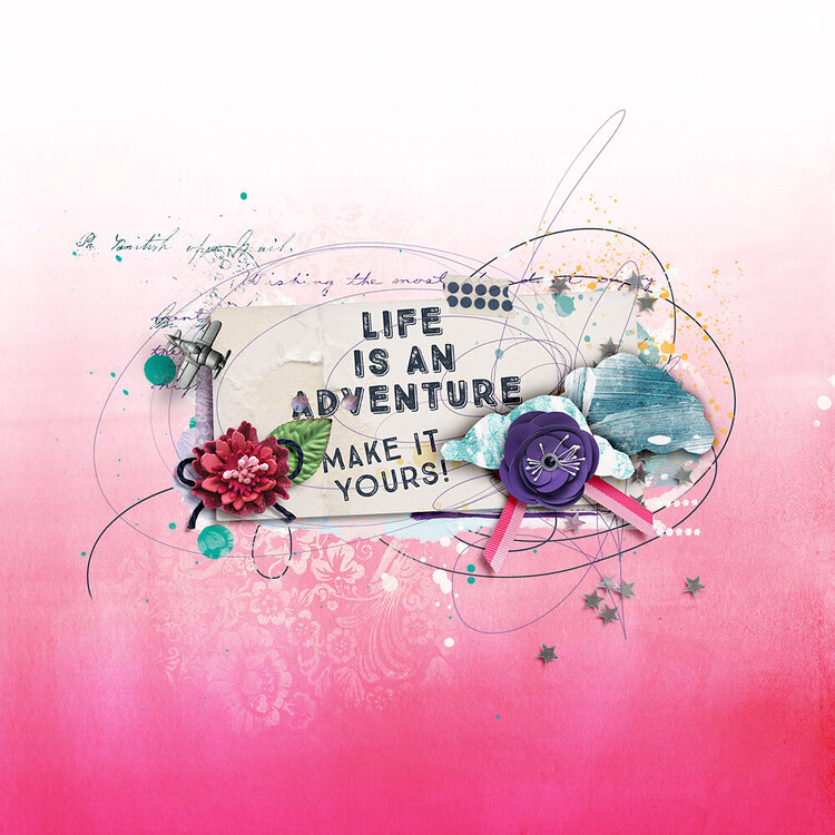 LIFE: Choose Your Adventure by Mixed Media by Erin