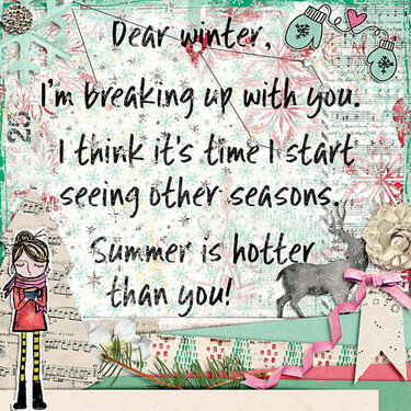 Dear winter