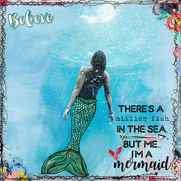 I&#039;m a mermaid
