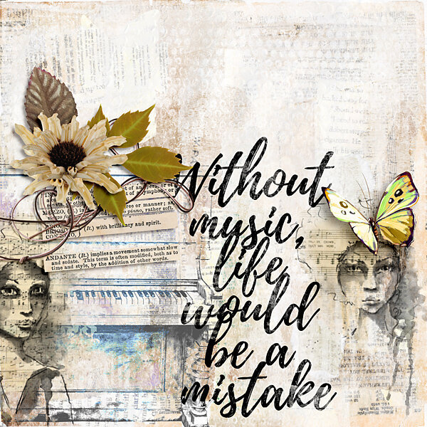 Without music...