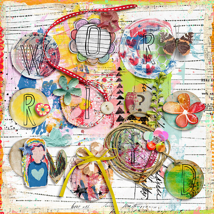 Art Maker: Joy {Bundle} by Little Butterfly Wings &amp; Studio Basic