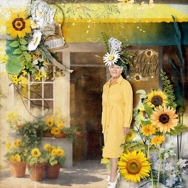Shine Like a Sunflower by NBK-Design