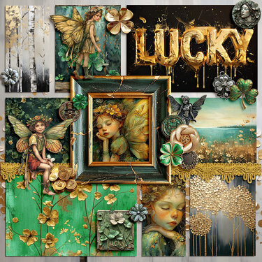 Lucky Charms &amp; Clovers by Paula Kesselring