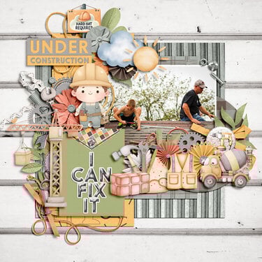 Construction Zone Bundle by The Scrappy Kat