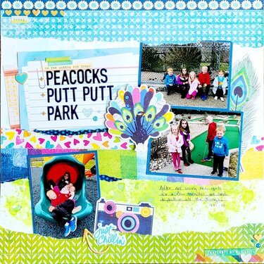 Peacocks, putt putt and park