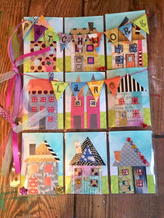 patchwork lane pocket letter