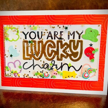 Lucky Charm St. Patricks Card 2024