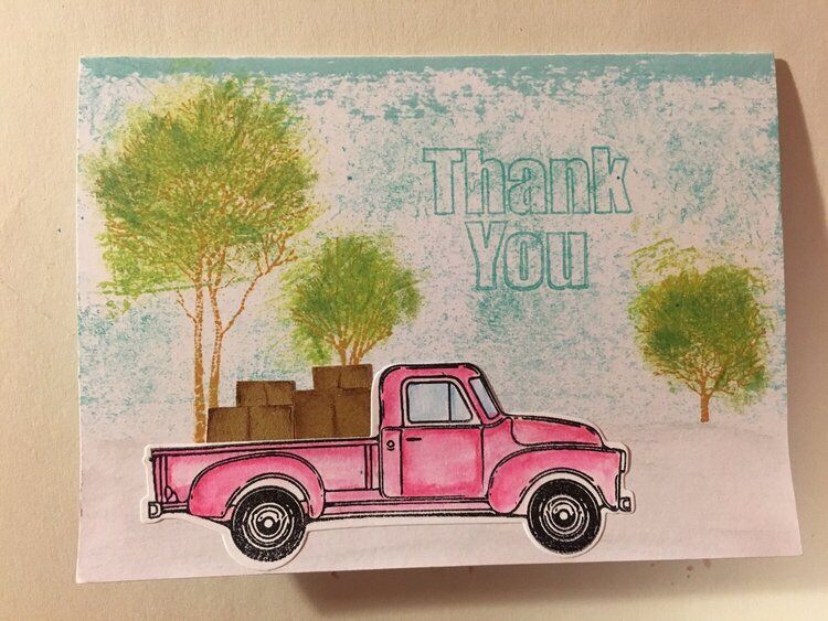 Moving Thank You Card