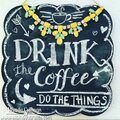 ADORNit DIY Chalkboard Quote Wall Hanging