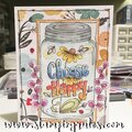 Choose Happy Watercolor Card