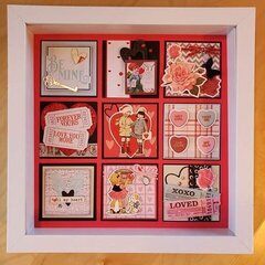 Valentine's Shadowbox