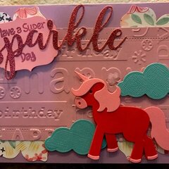 Unicorn Sparkle Birthday Wishes