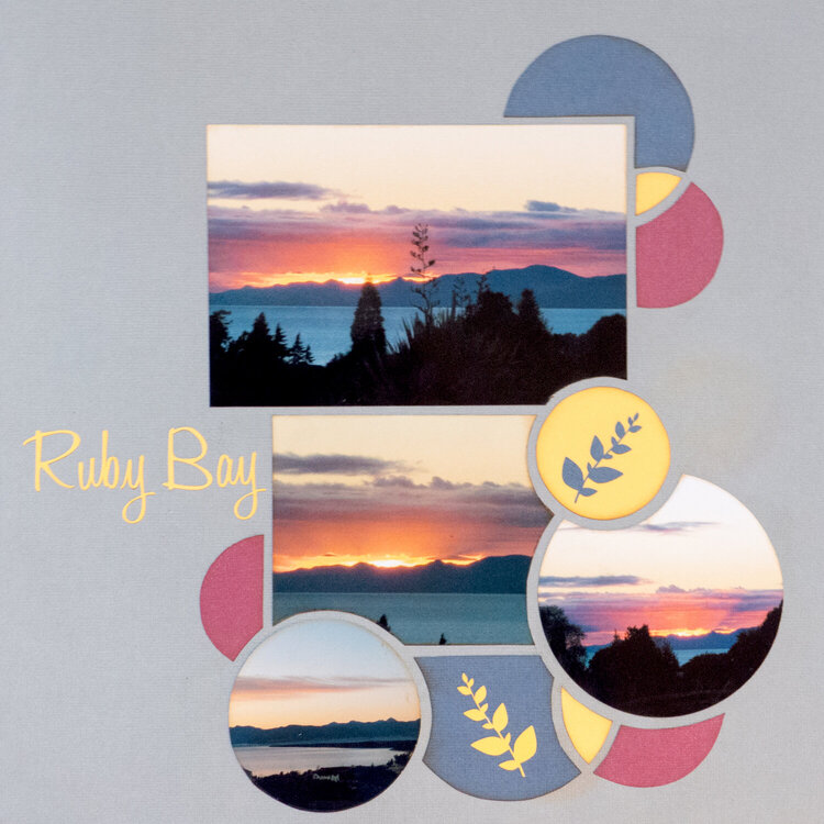 Sunset In Ruby Bay
