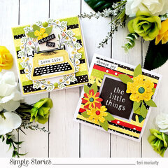 Simple Stories - The Little Things collection - Handmade Card