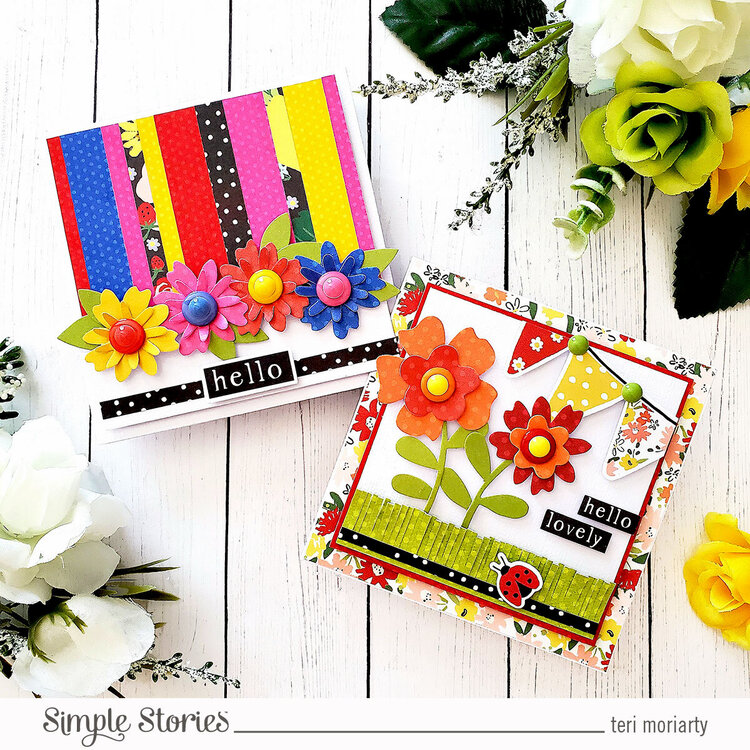 Simple Stories - The Little Things collection - Handmade Card