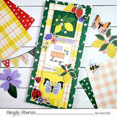 Simple Stories - The Little Things collection - Handmade Card