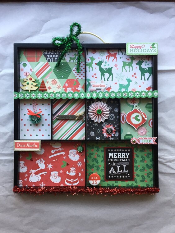 Christmas-themed Painters Tray