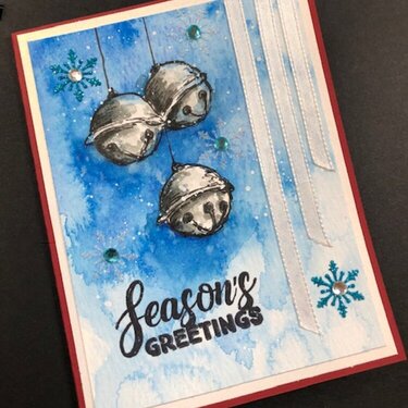 Winter Jingle Bell Card