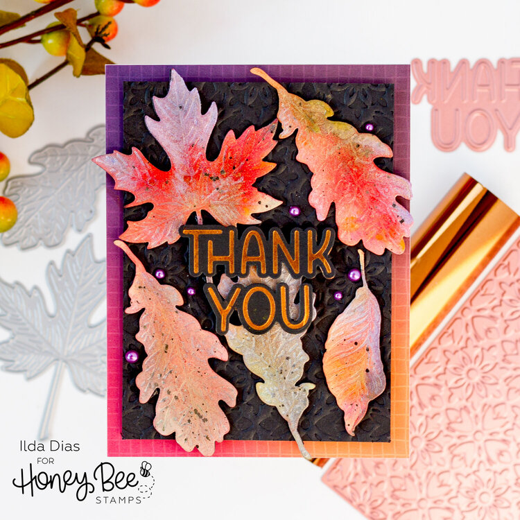 Fallen Leaves Card Set 