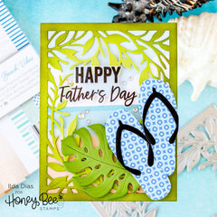 Flip Flops for Father's Day Card 