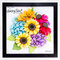 Framed Lovely Layers Floral Bouquet