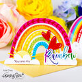 Rainbow Shaped Card