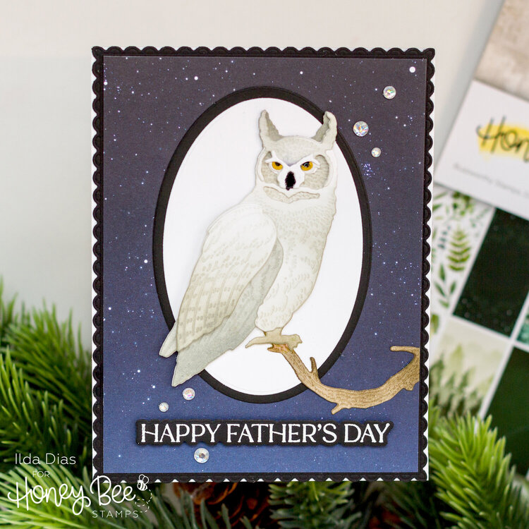 Wise Owl Father&#039;s Day Card