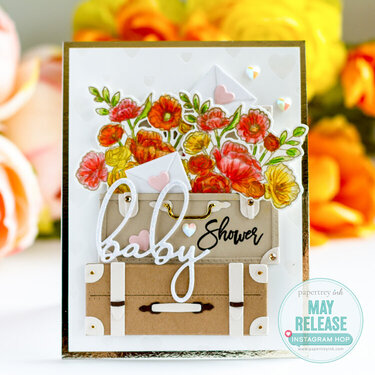 Baby Shower Trunk Card