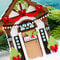 Front Porch Holiday Shaped Card