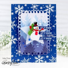Let It Snow Holiday Card 