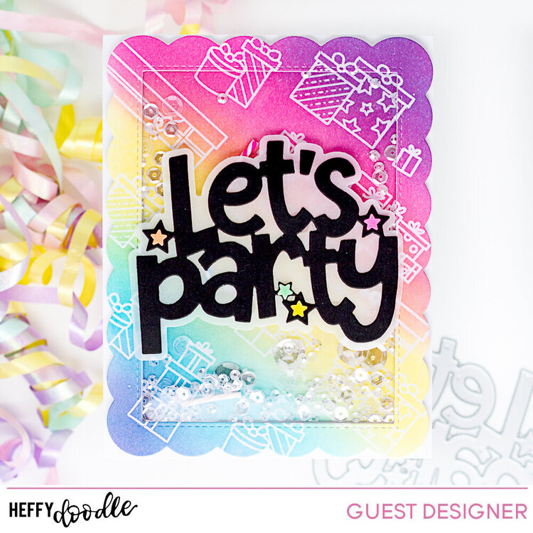 Let&#039;s Party Shaker Card