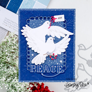 Peaceful Doves Christmas Card