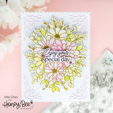 Spring Daisy Bouquet Card