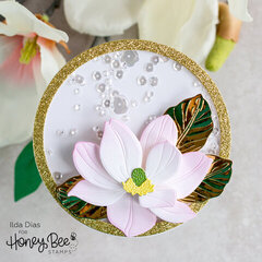 Magnolia Shaker Easel Card 