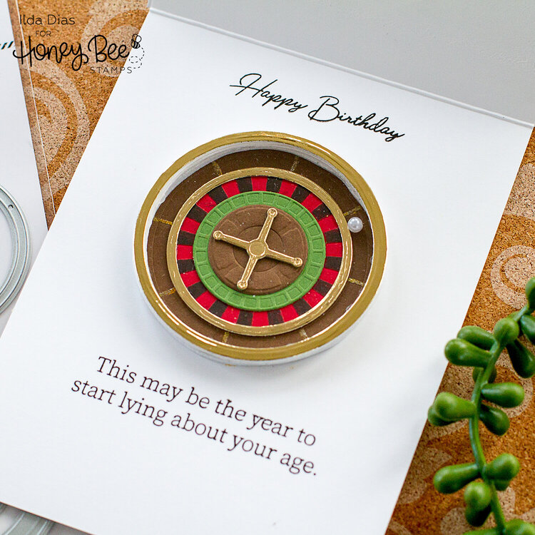 Interactive Roulette Wheel Card
