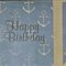 Happy Birthday blank card