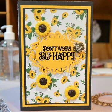 Bee Happy Sunflower