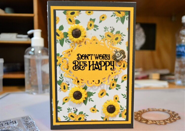 Bee Happy Sunflower
