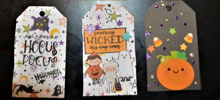 Halloween tags &amp;amp; mini-cards
