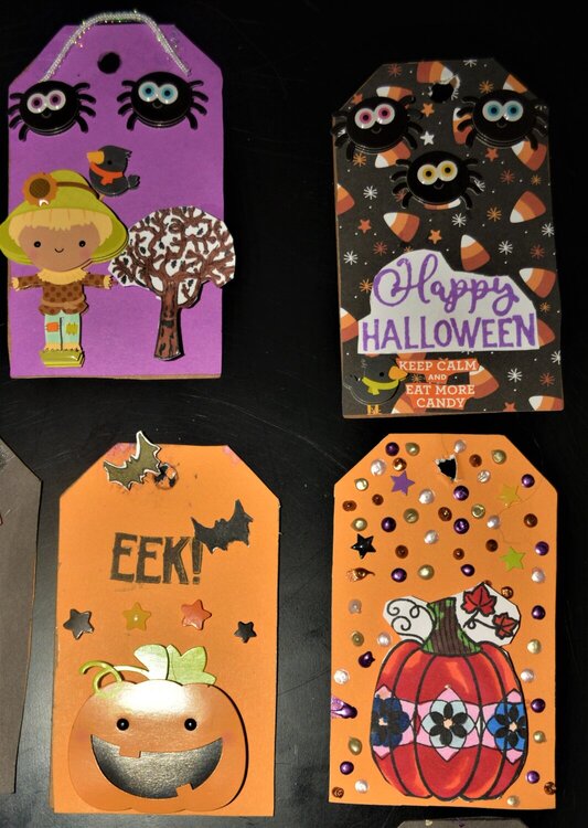 Halloween tags &amp;amp; mini-cards