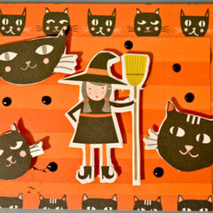 Cats and Witches Halloween