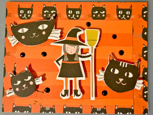 Cats and Witches Halloween