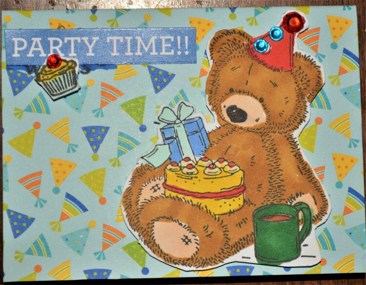Party Time Mini Card